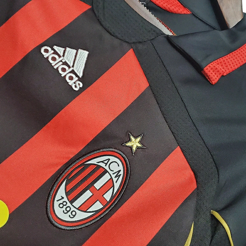 Camisa Milan Titular 06/07 - Retrô - Central das Camisas