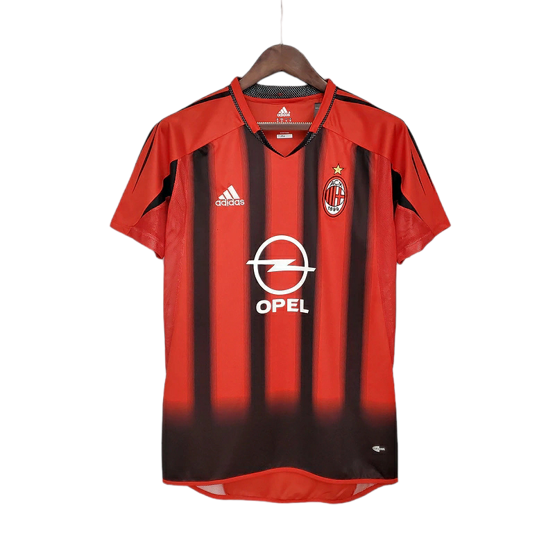 Camisa Milan Titular 04/05 - Retrô - Central das Camisas
