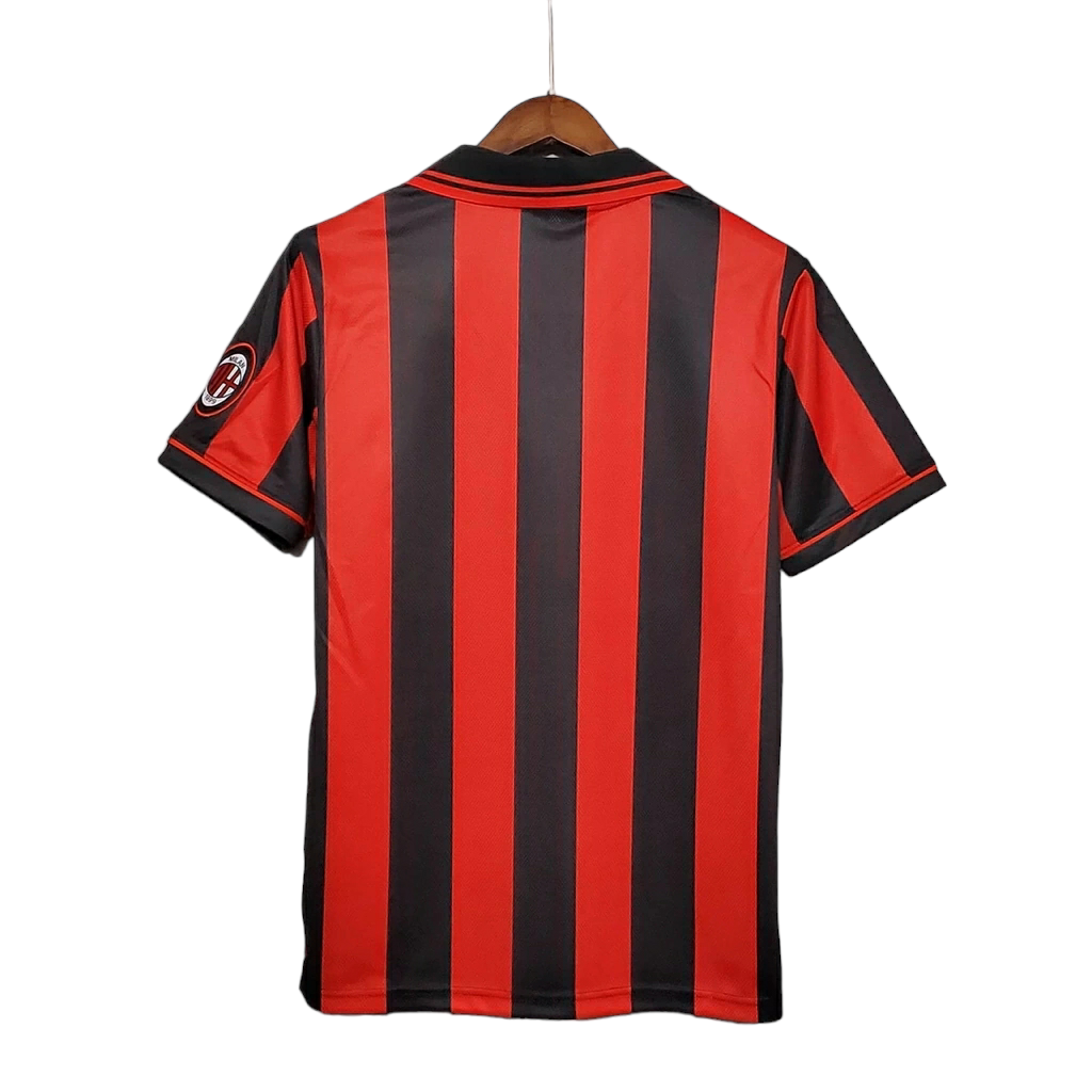 Camisa AC Milan Titular 96/97 - Retrô - Central das Camisas