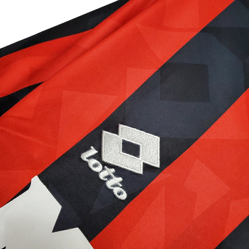 Camisa AC Milan Titular 93/94 - Retrô - Central das Camisas