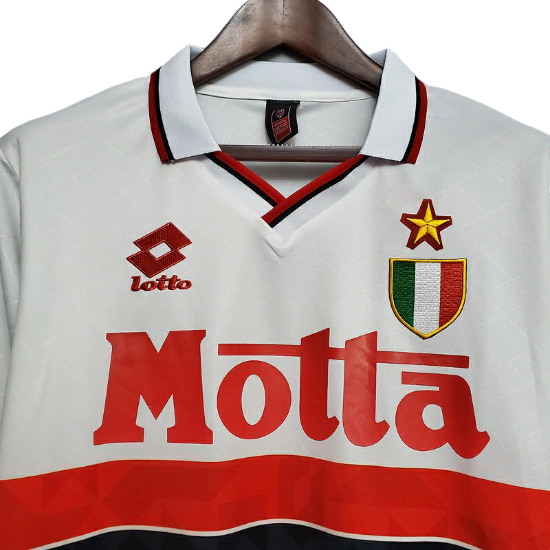 Camisa AC Milan Visitante 93/94 - Retrô - Central das Camisas