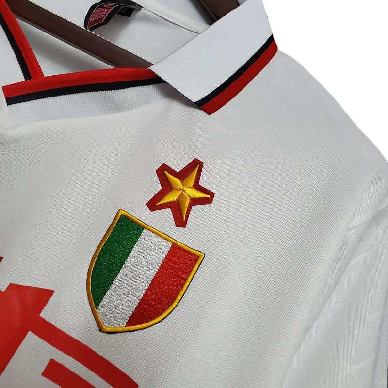 Camisa AC Milan Visitante 93/94 - Retrô - Central das Camisas