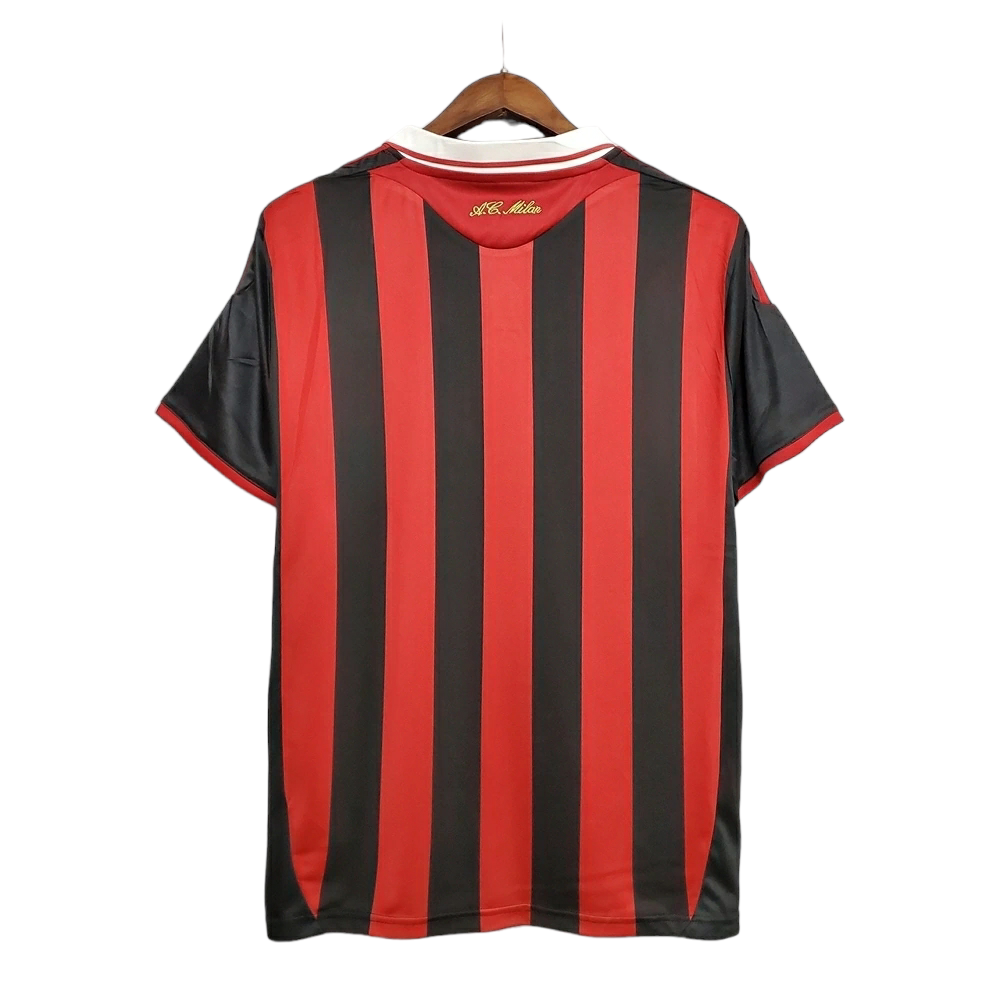 Camisa AC Milan Titular 09/10 - Retrô - Central das Camisas
