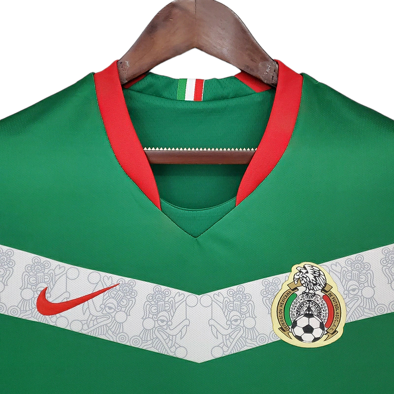 Camisa México Titular 2006 - Retrô - Central das Camisas