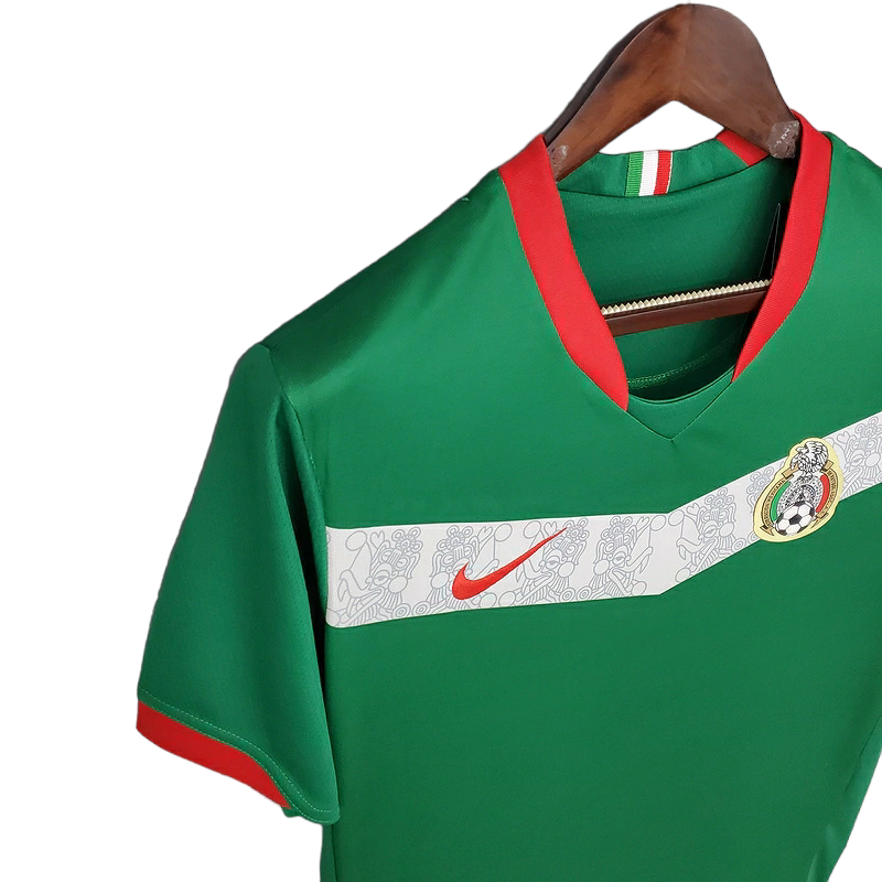 Camisa México Titular 2006 - Retrô - Central das Camisas