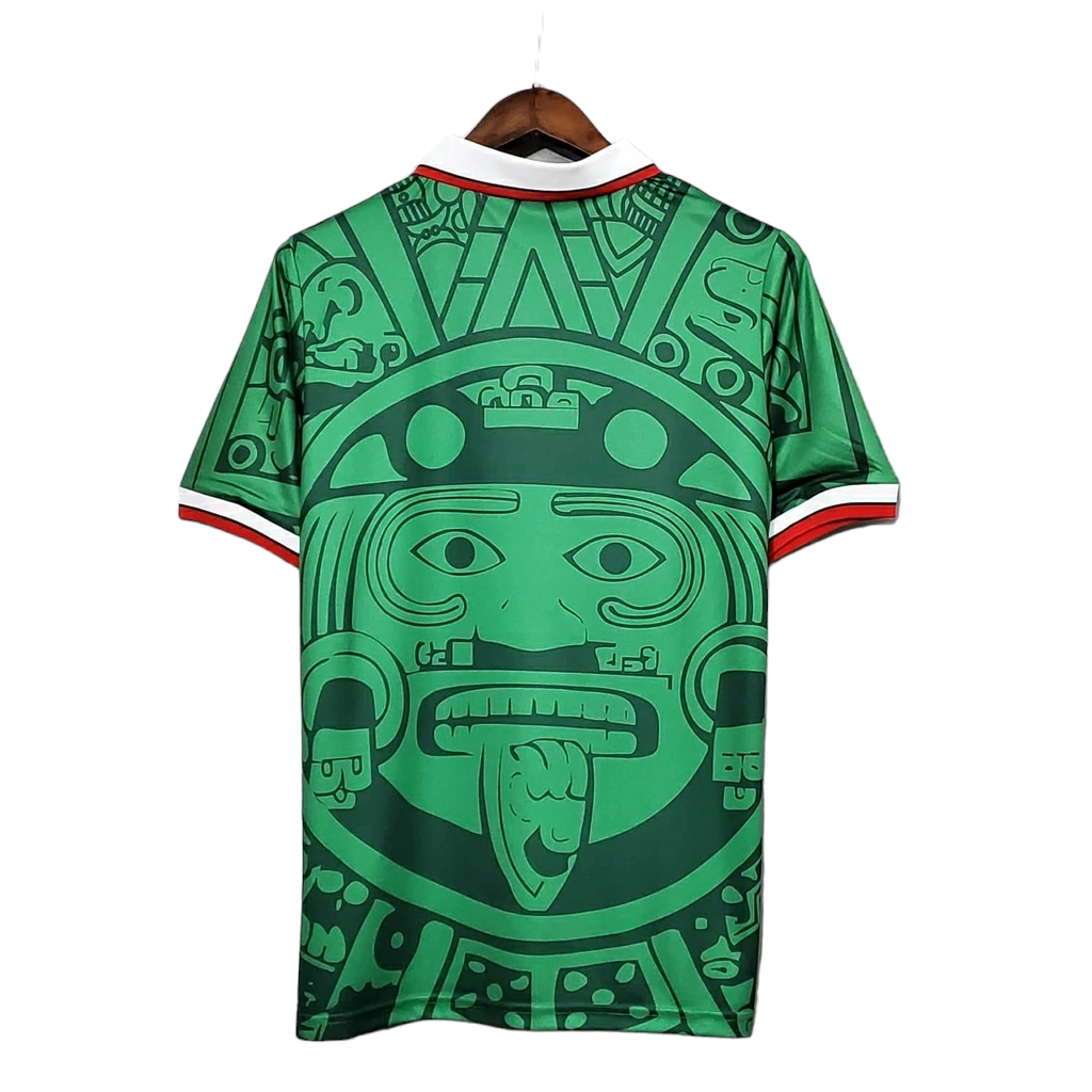 Camisa México Titular 1998 - Retrô - Central das Camisas