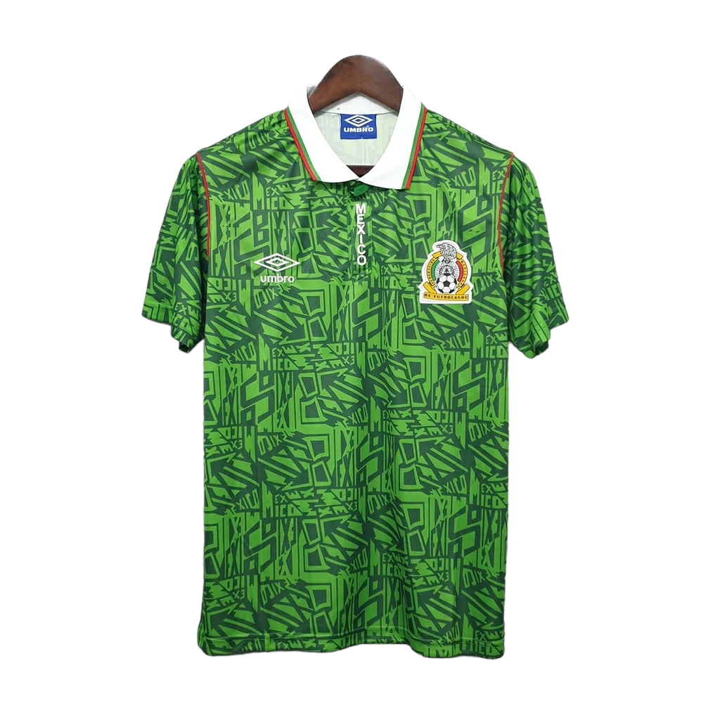 Camisa México Titular 1994 - Retrô - Central das Camisas