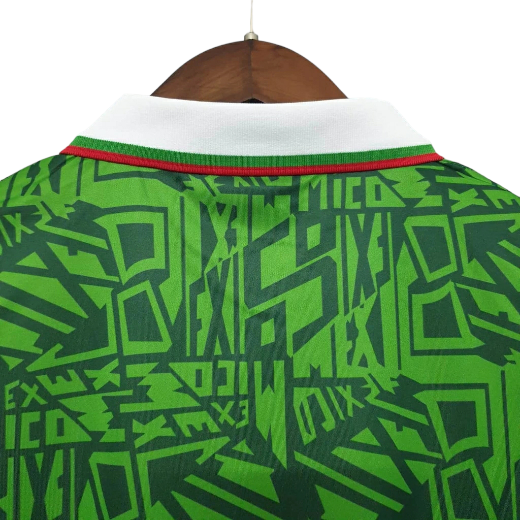 Camisa México Titular 1994 - Retrô - Central das Camisas