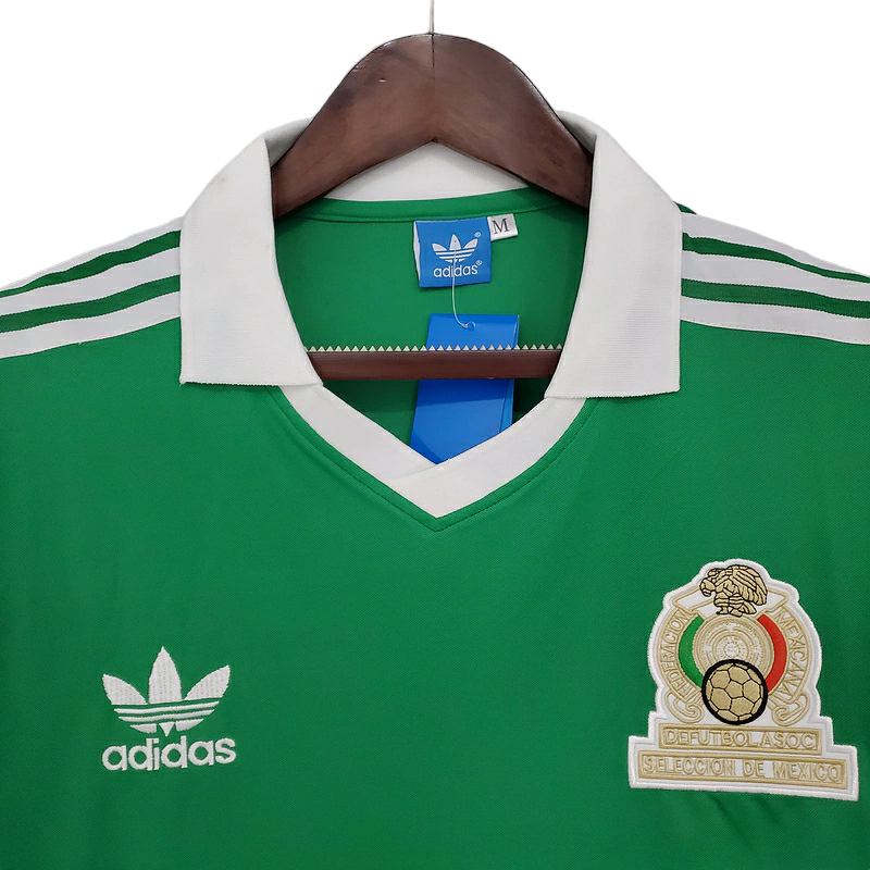 Camisa México Titular 1986 - Retrô - Central das Camisas