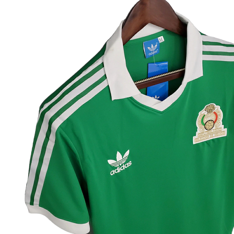 Camisa México Titular 1986 - Retrô - Central das Camisas