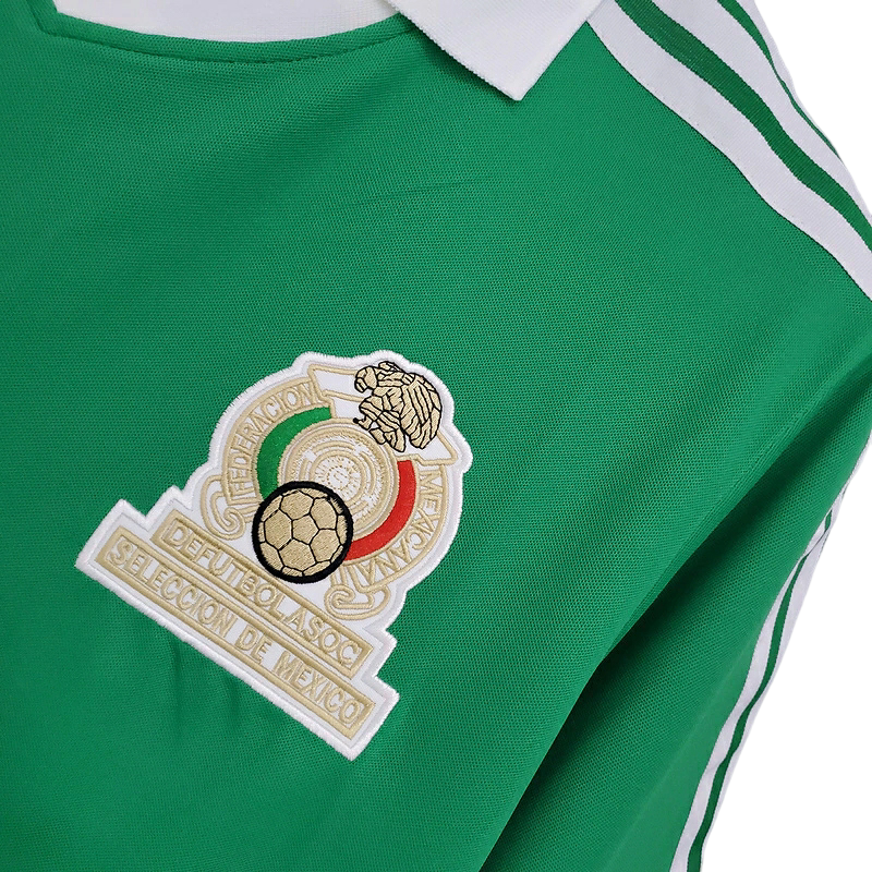 Camisa México Titular 1986 - Retrô - Central das Camisas