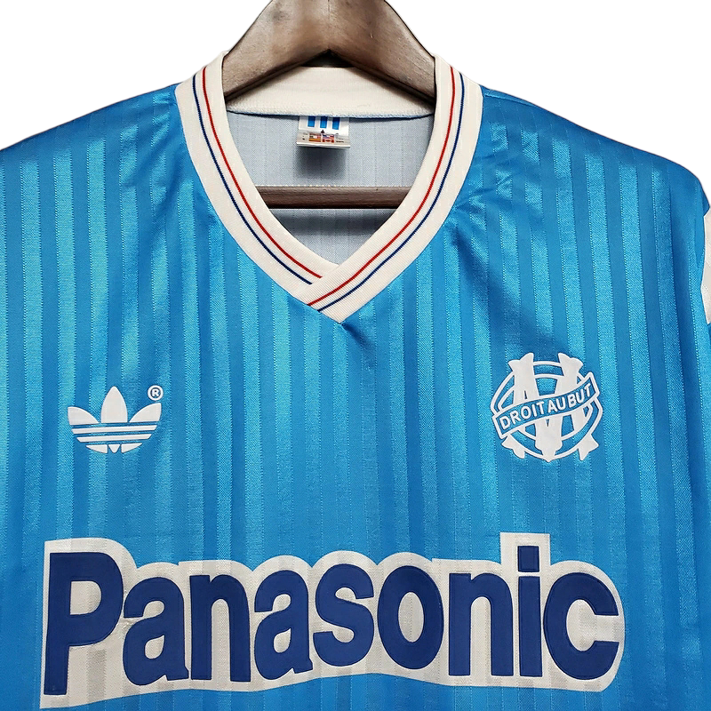 Camisa Marseille Titular 1990 - Retrô