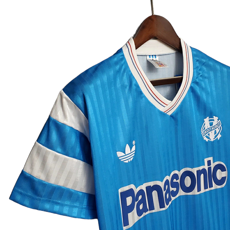 Camisa Marseille Titular 1990 - Retrô