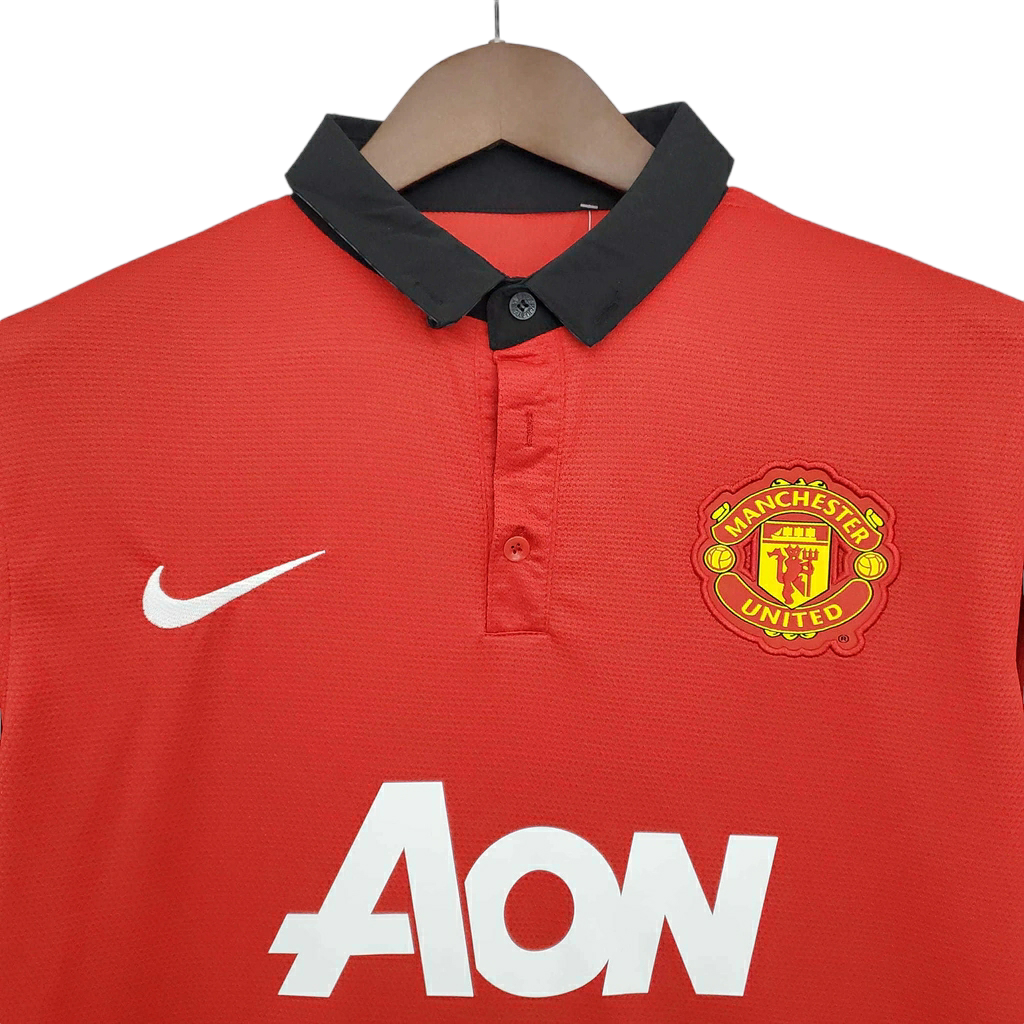 Camisa Manchester United Titular 13/14 - Retrô - Central das Camisas