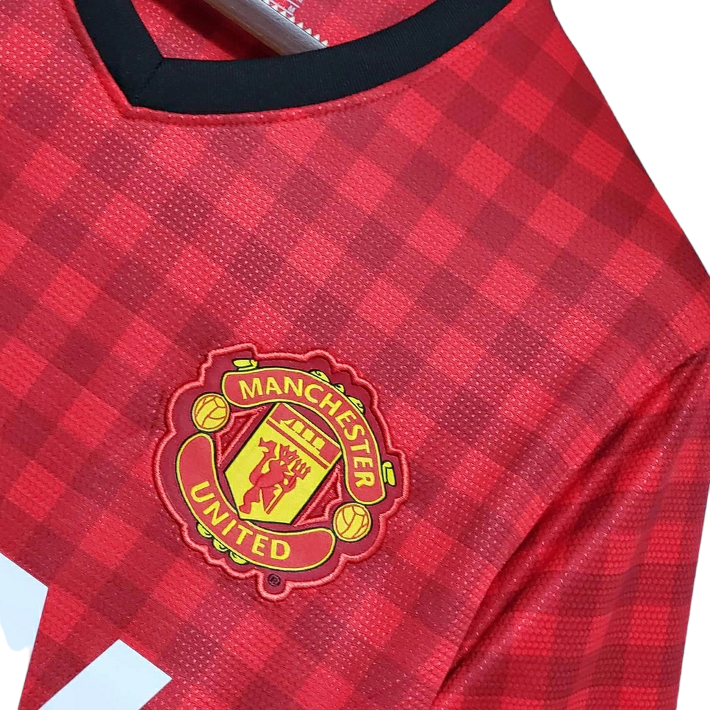 Camisa Manchester United Titular 12/13 - Retrô - Central das Camisas