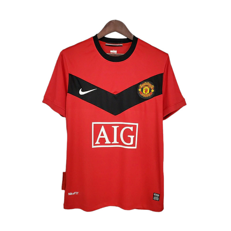 Camisa Manchester United Titular 09/10 - Retrô - Central das Camisas
