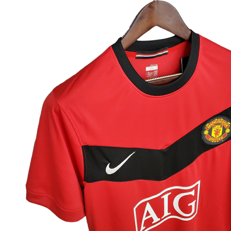 Camisa Manchester United Titular 09/10 - Retrô - Central das Camisas