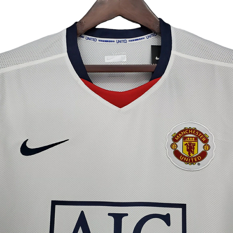 Camisa Manchester United Visitante 08/09 - Retrô - Central das Camisas
