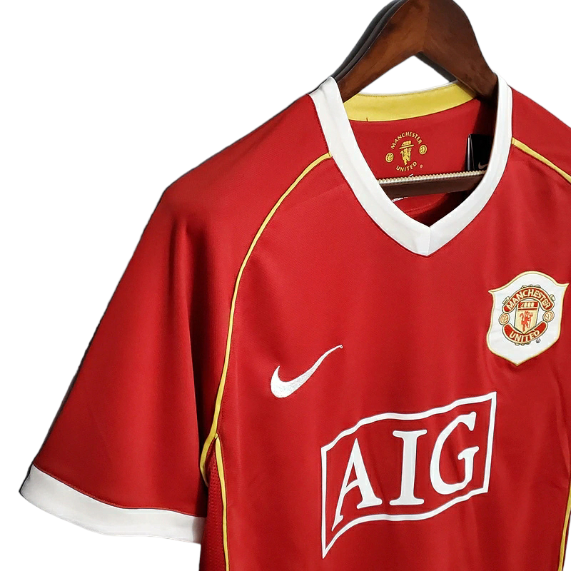 Camisa Manchester United Titular 06/07 - Retrô - Central das Camisas