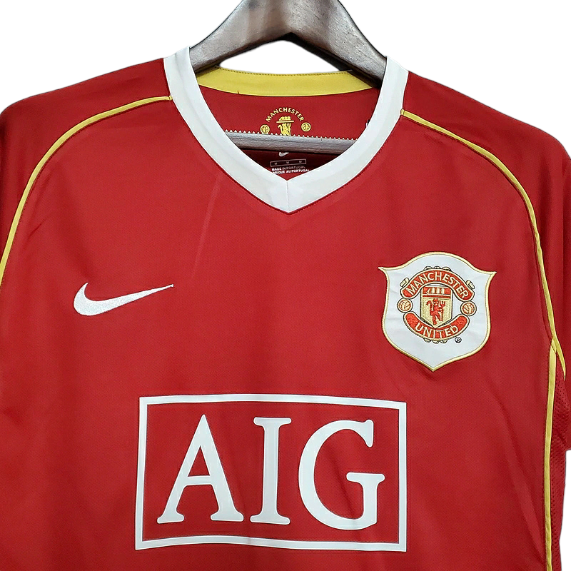Camisa Manchester United Titular 06/07 - Retrô - Central das Camisas
