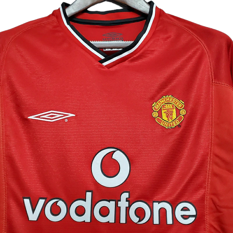 Camisa Manchester United Titular 00/01 - Retrô - Central das Camisas