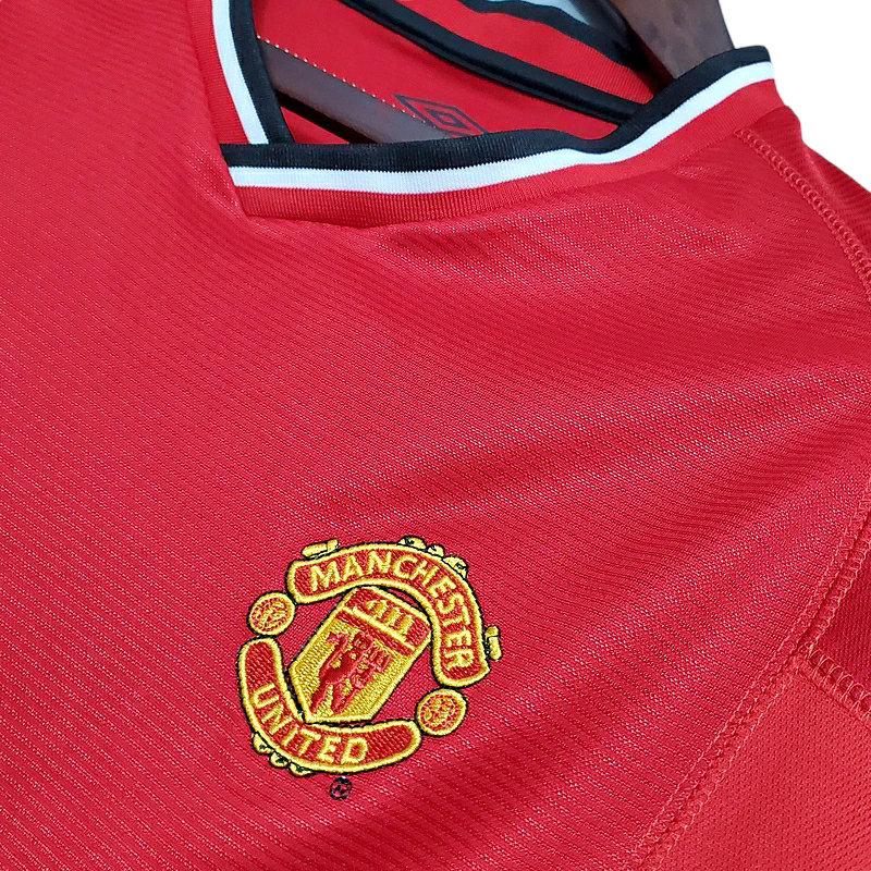 Camisa Manchester United Titular 00/01 - Retrô - Central das Camisas