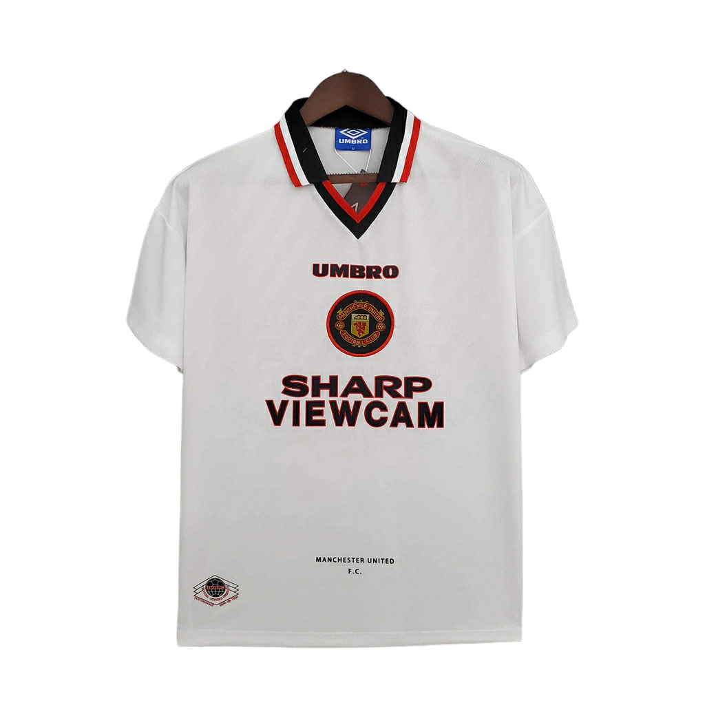 Camisa Manchester United Visitante 96/97 - Retrô - Central das Camisas