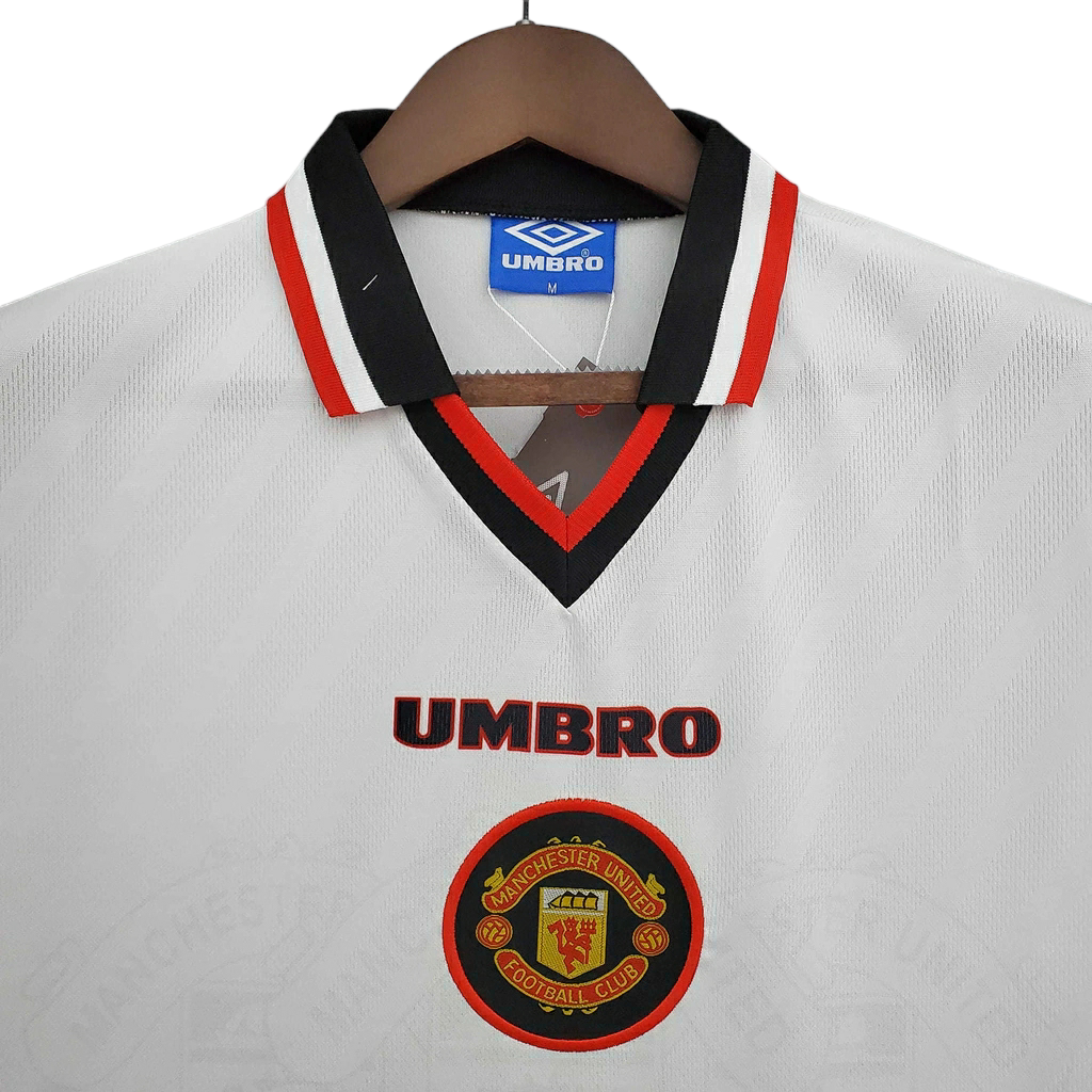 Camisa Manchester United Visitante 96/97 - Retrô - Central das Camisas