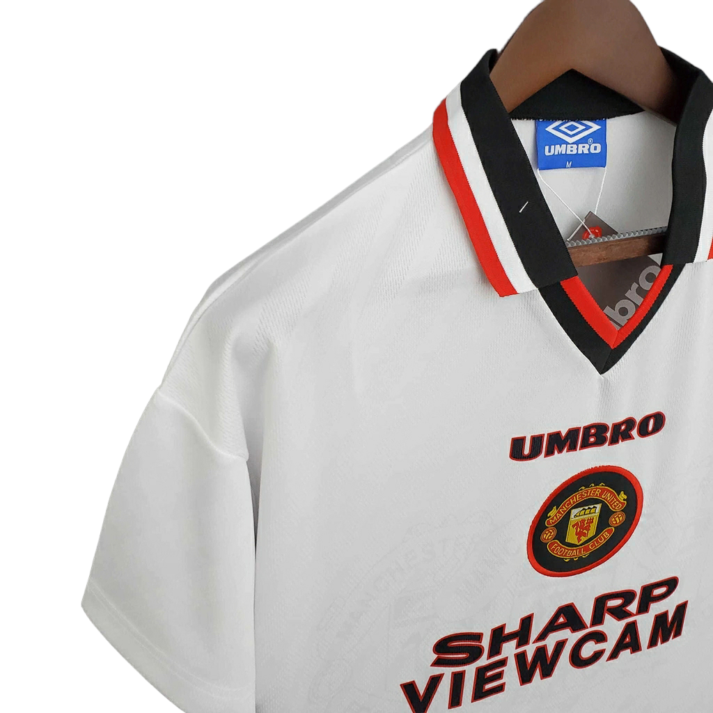 Camisa Manchester United Visitante 96/97 - Retrô - Central das Camisas