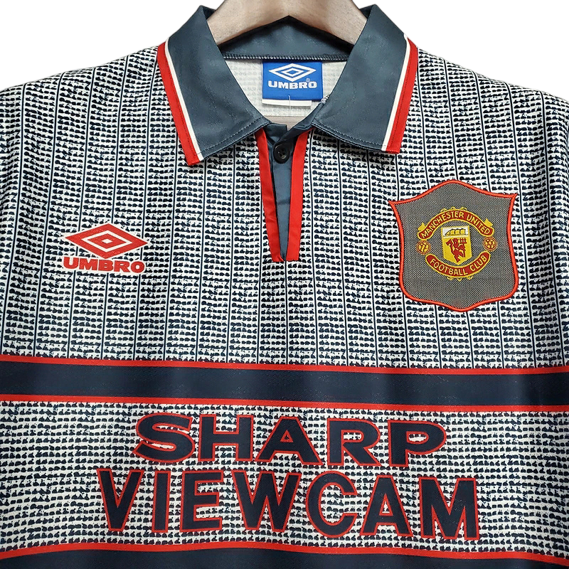 Camisa Manchester United Visitante 95/96 - Retrô - Central das Camisas