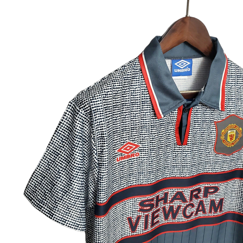 Camisa Manchester United Visitante 95/96 - Retrô - Central das Camisas