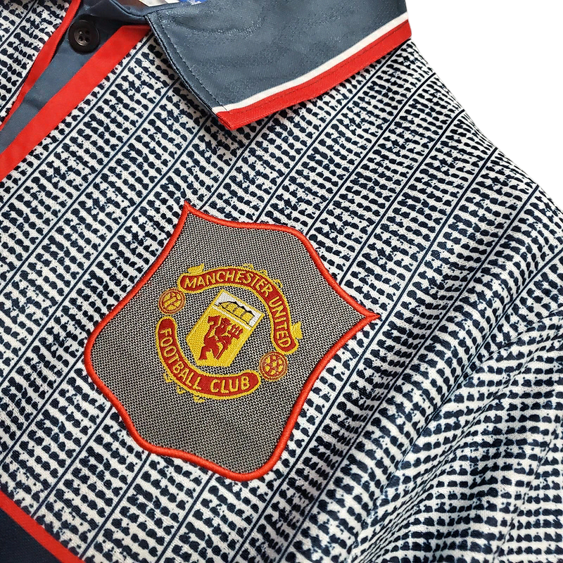 Camisa Manchester United Visitante 95/96 - Retrô - Central das Camisas
