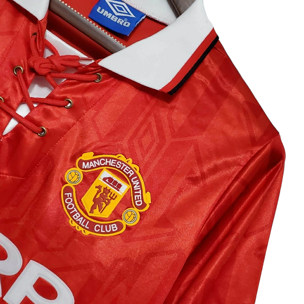 Camisa Manchester United Titular 92/94 - Retrô - Central das Camisas