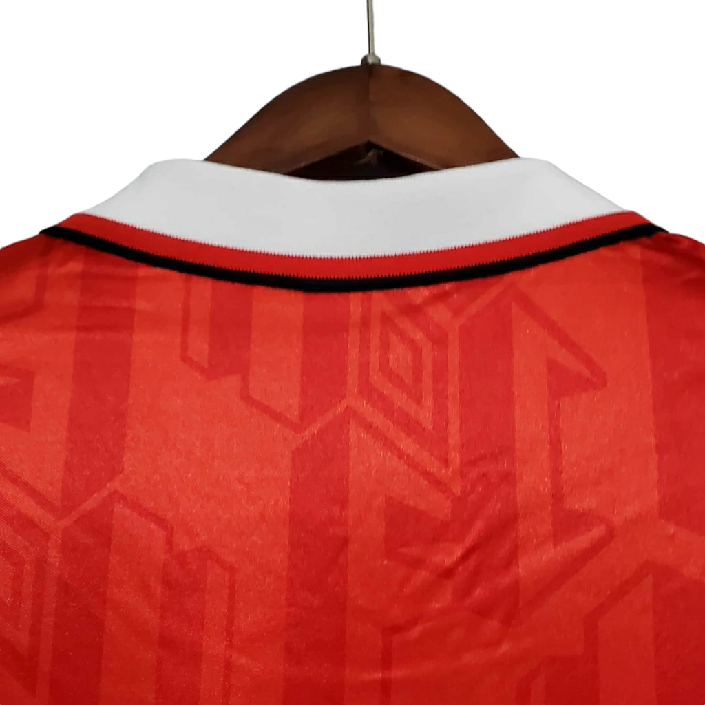 Camisa Manchester United Titular 92/94 - Retrô - Central das Camisas