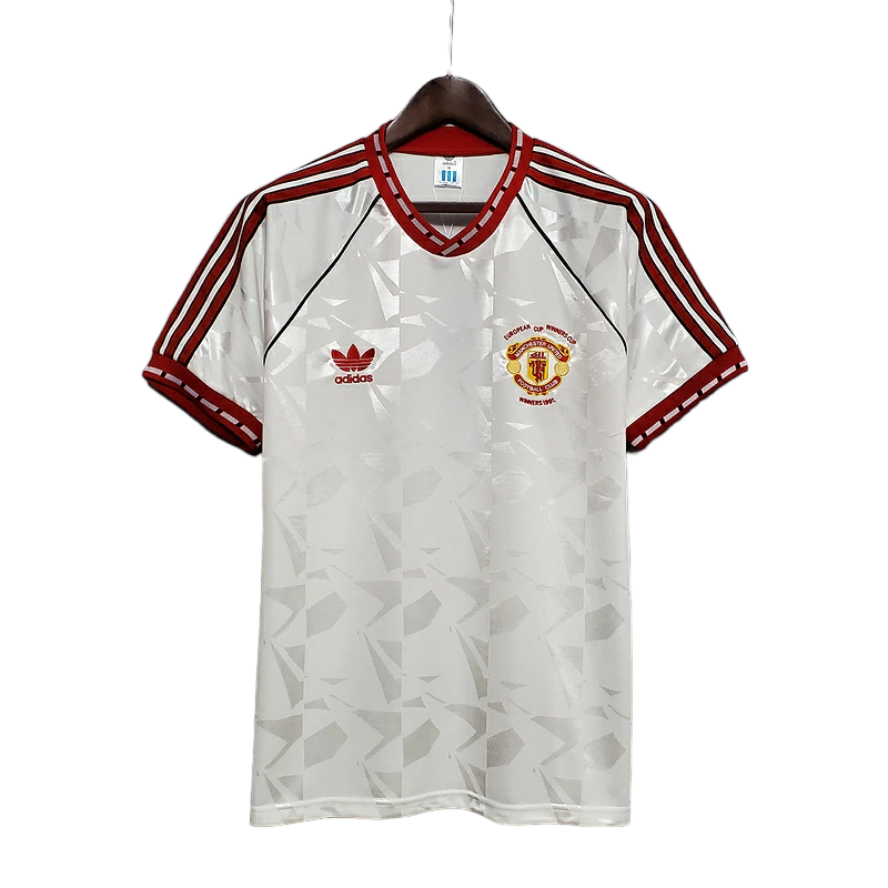 Camisa Manchester United Visitante 1991 - Retrô - Central das Camisas