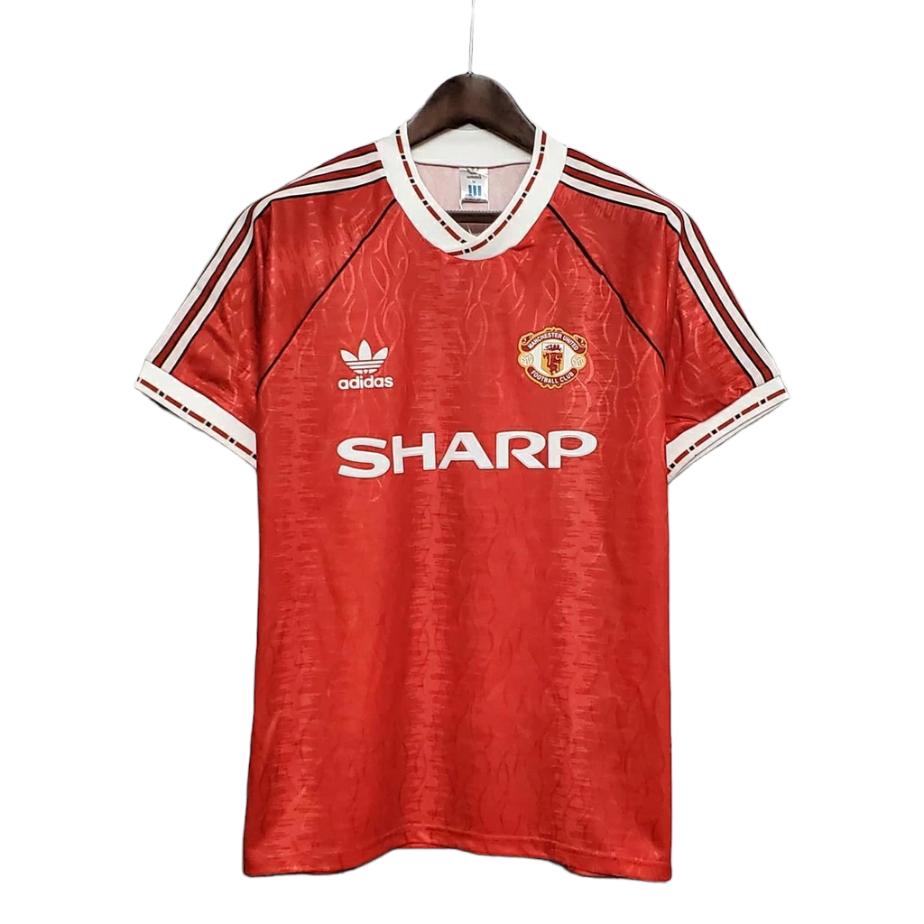 Camisa Manchester United Titular 1992 - Retrô - Central das Camisas