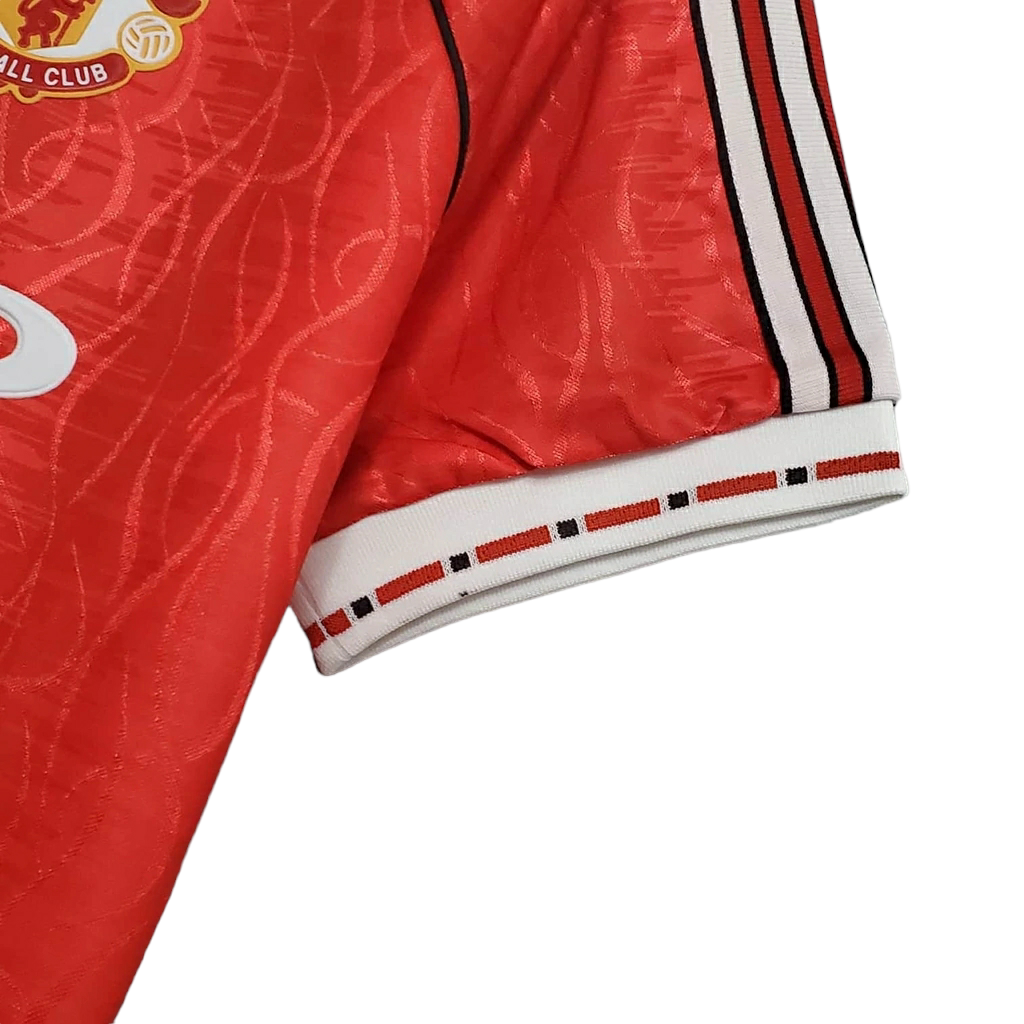 Camisa Manchester United Titular 1992 - Retrô - Central das Camisas