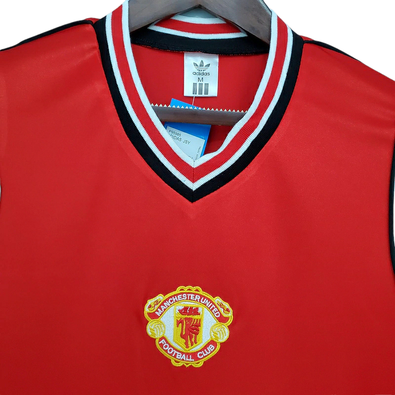 Camisa Manchester United Titular 85/86 - Retrô - Central das Camisas