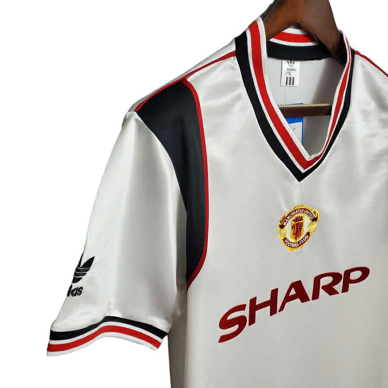 Camisa Manchester United Visitante 1985 - Retrô - Central das Camisas
