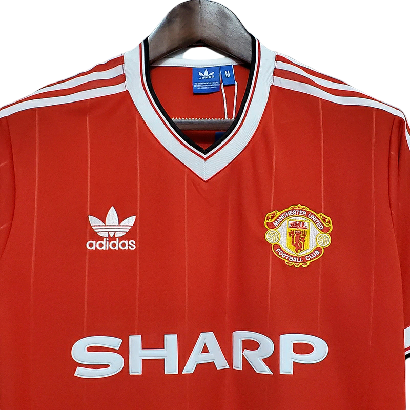 Camisa Manchester United Titular 83/84 - Retrô - Central das Camisas