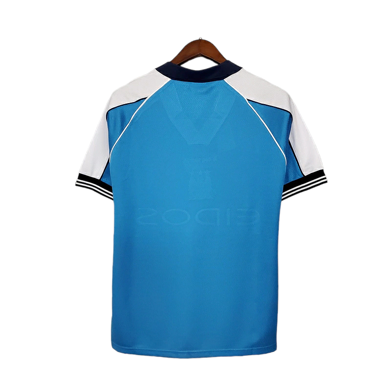 Camisa Manchester City Titular 99/01 - Retrô - Central das Camisas
