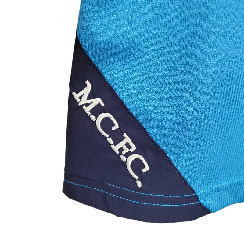 Camisa Manchester City Titular 99/01 - Retrô - Central das Camisas