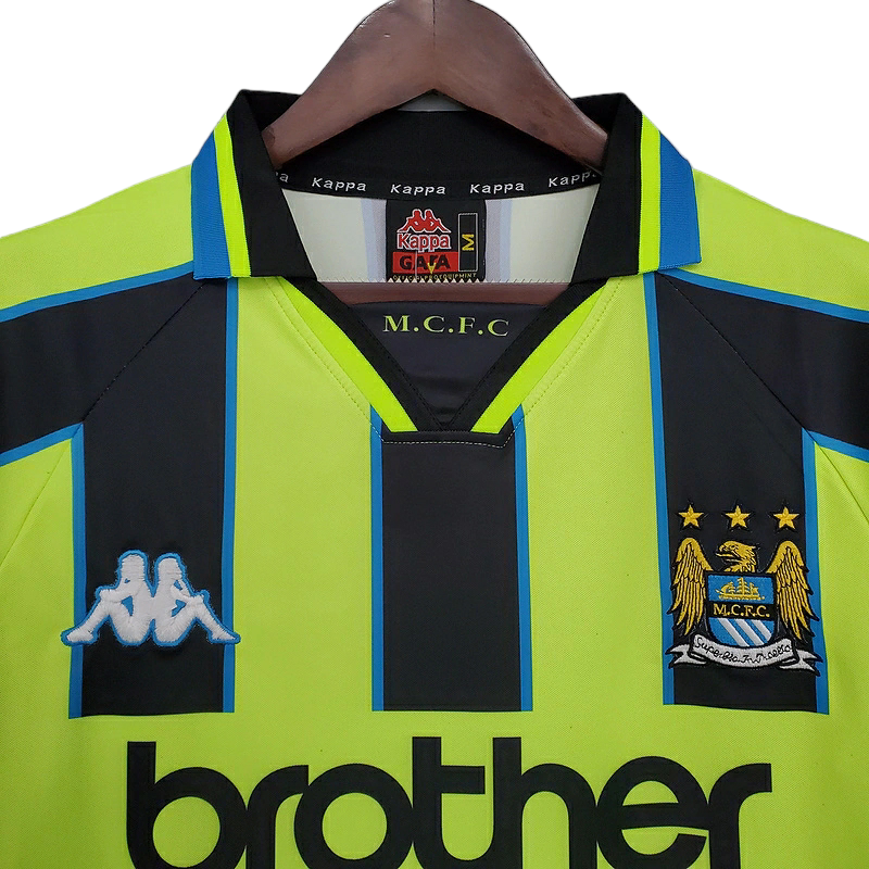 Camisa Manchester City Visitante 98/99 - Retrô - Central das Camisas