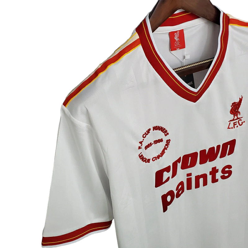 Camisa Liverpool Visitante 85/86 - Retrô - Central das Camisas