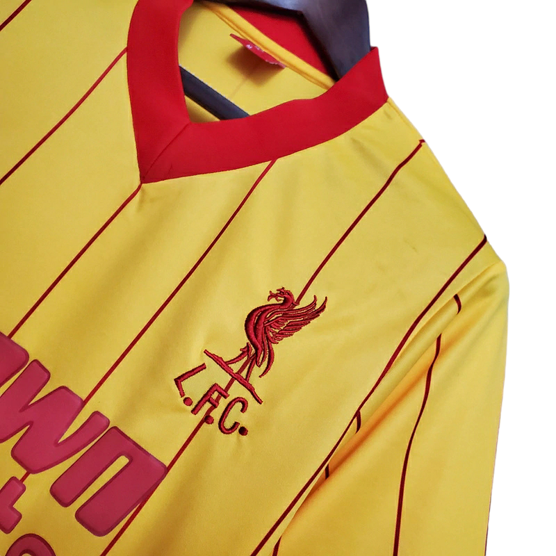 Camisa Liverpool Visitante 1984 - Retrô - Central das Camisas