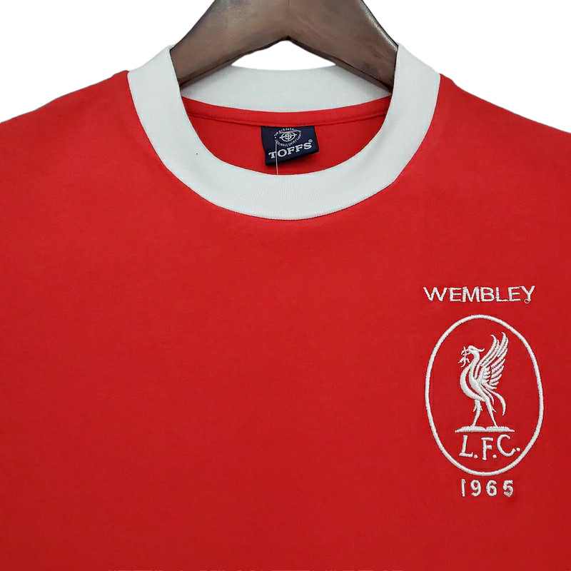 Camisa Liverpool Titular 1965 - Retrô - Central das Camisas