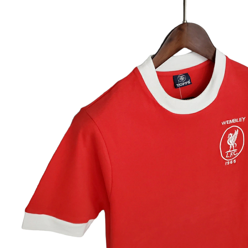 Camisa Liverpool Titular 1965 - Retrô - Central das Camisas