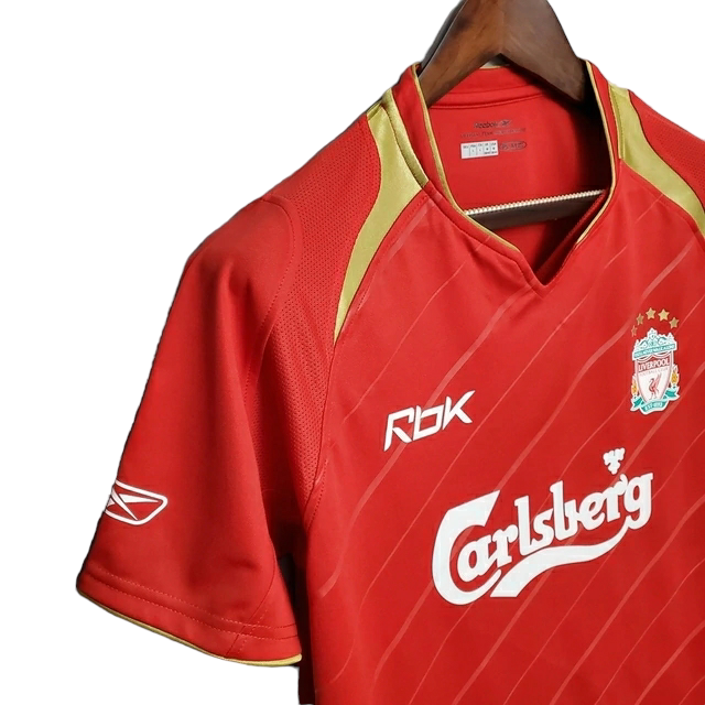 Camisa Liverpool Titular 05/06 - Retrô - Central das Camisas