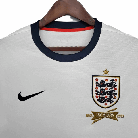 Camisa Inglaterra Titular 2013 - Retrô - Central das Camisas