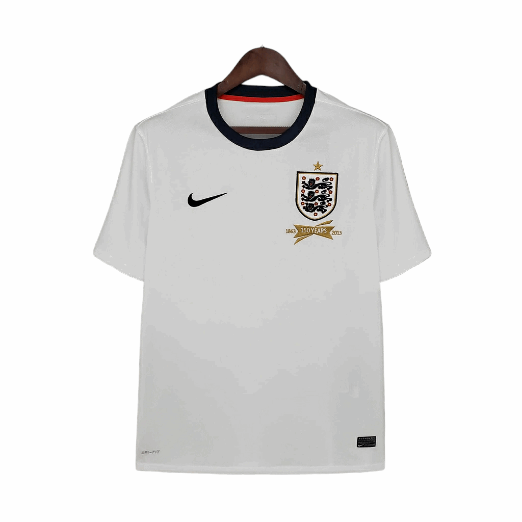 Camisa Inglaterra Titular 2013 - Retrô - Central das Camisas
